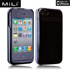 MiLi Power Spring 4 External Battery Pack for iPhone 4S / 4 - 1600mAh