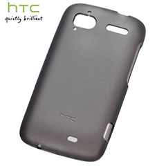 HTC Sensation / Sensation XE TPU Translucent Black Case - TP C620