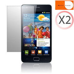 Martin Fields Screen Protector Twin Pack - Samsung Galaxy S2 i9100