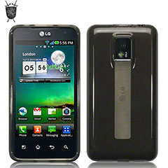 Flexishield Skin for LG Optimus 2X - Transparent Black