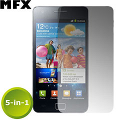 MFX 5-in-1 Screen Protector - Samsung Galaxy S2 i9100