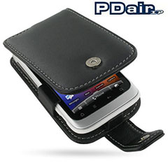 PDair Leather Flip Case - HTC Wildfire S