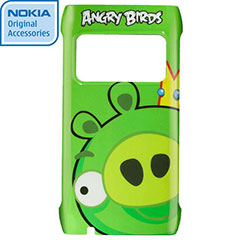 Nokia CC-5004 Angry Birds Hard Cover for X7 - Pig King