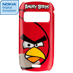 Nokia CC-5002 Angry Birds Hard Cover for C6-01 - Red Bird