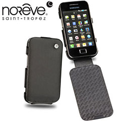 Noreve Tradition A Leather Case for Samsung Galaxy Ace - Black