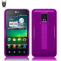 FlexiShield Skin for LG Optimus 2X - Purple