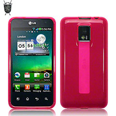 FlexiShield Skin for LG Optimus 2X - Pink