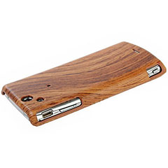 Sony Ericsson Xperia arc S / arc Wood Design Hard Case - Light Wood