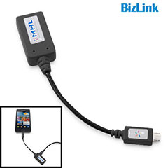 BizLink MHL Adapter microUSB to HDMI TV-Out  - Black