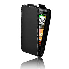 HTC Desire S Flip Case - Black