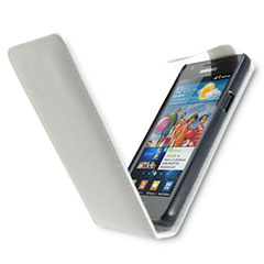 Samsung Galaxy S2 Flip Case - White