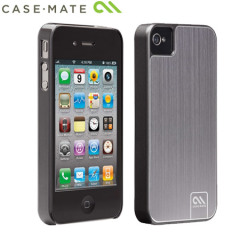 Case-Mate Barely There For iPhone 4S / 4 - Brushed Aluminium