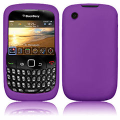 Silicone Skin For The BlackBerry Curve - Purple