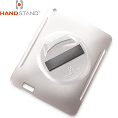 HandStand Rotating Holder and Stand for iPad 2 - White