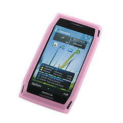 Silicone case for Nokia X7 - Pink