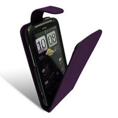 HTC Sensation / Sensation XE Flip Case - Purple