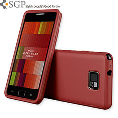 SGP Ultra Silke Series for Samsung Galaxy S2 - Red