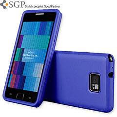 SGP Ultra Silke Series for Samsung Galaxy S2 - Blue