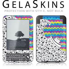 Gelaskins Protective Skin for Amazon Kindle Keyboard - Seismic