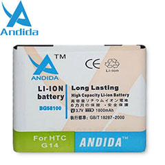 Andida Extended Battery for HTC Sensation - 1800mAh