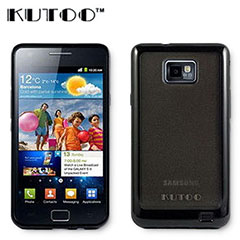 Kutoo DuoColour Case for Samsung Galaxy S2 - Black/Clear