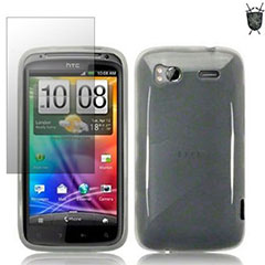 Advanced FlexiShield for HTC Sensation / Sensation XE - Clear
