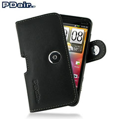 PDair Horizontal Leather Case - HTC EVO 3D