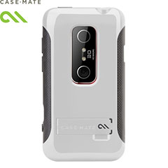 Case-Mate Pop For HTC EVO 3D - White/Grey