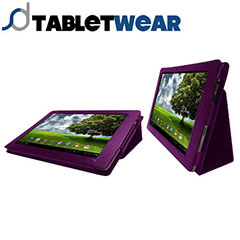 SD TabletWear Stand and Type Asus EEE Pad Transformer Case - Purple