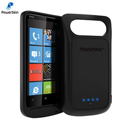 PowerSkin Extended Battery Case for HTC HD2, HD7 and HD7S
