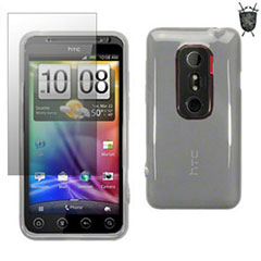 Advanced Flexishield for HTC EVO 3D - White