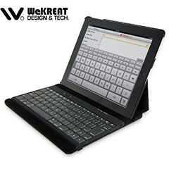 WeKREAT TypeRider Bluetooth Keyboard Folio Case for iPad 2