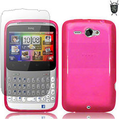 Advanced FlexiShield for HTC ChaCha - Pink