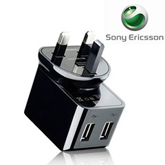 Sony Ericsson EP750 Dual USB Travel Charger