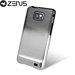 Zenus Skin Air Jacket UV Gradation Series for Samsung Galaxy S2 i9100 - Silver Black