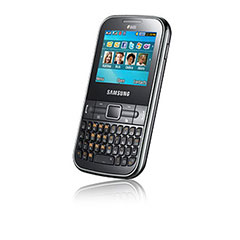 Sim Free Samsung Chat 322 Dual SIM Phone