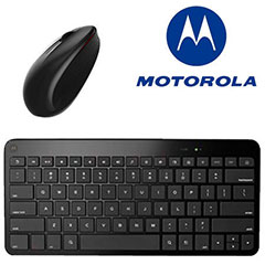 Wireless Keyboard and Mouse for Motorola XOOM/ATRIX - QWERTZ