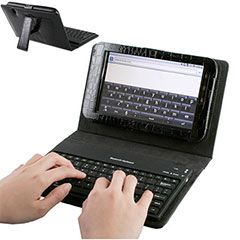 Dell Streak 7 KeyCase With Bluetooth Keyboard - Black