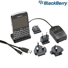 BlackBerry Bold 9900 Charging Pod - ACC-39456-201 With International Chargers