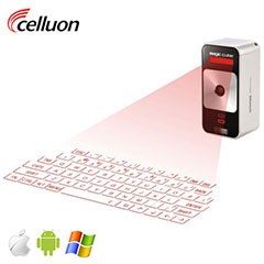 Celluon Magic Cube Projection Keyboard and Multi-touch Mouse