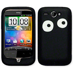 Silicone case for HTC Wildfire - Eyes