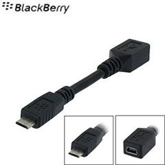 BlackBerry Mini USB To Micro USB Charging Adaptor