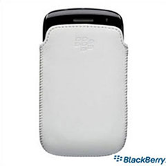 BlackBerry Curve 9350/9360/9370 Pocket White w/Grey Liner - ACC-39404-202