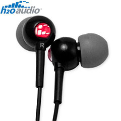 H2O Audio Flex All Sport Waterproof Headphones - Onyx Black