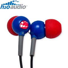 H2O Audio Flex All Sport Waterproof Headphones - Super Hero Blue