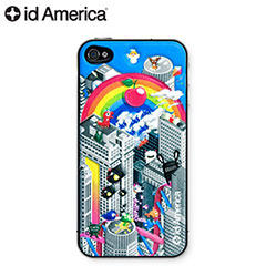 id America Cushi Original Soft Foam Pad for iPhone 4 - Rainbow