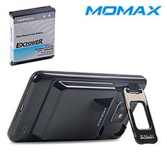 Momax EXPower Extended Battery & Case for Samsung Galaxy S2 - 2700mAh