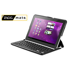 ZAGGfolio Case with Bluetooth Keyboard for Samsung Galaxy Tab 10.1