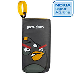 Nokia Angry Birds Pouch CP-3007 - Black Bird