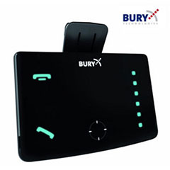 Bury EasyTouch Bluetooth Visor Kit - Black